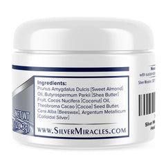 Textura crema de Silver Miracles para piel seca