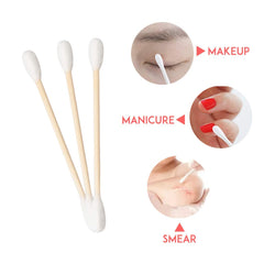 Simetufy soft cotton tips provide comfortable, safe makeup and skincare applications.