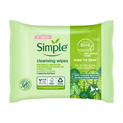 Simple desmaquillante pestañas resistente al agua, limpieza de ojos.