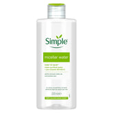 Simple Kind To Skin micellar cleansing water bottle with gentle cleansing for sensitive skin