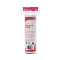 Simply Soft cotton rounds dermatologist-tested lint-free pads for safe daily use
