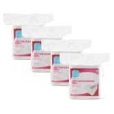 Simply Soft Premium Jumbo Cotton Pad packaging close-up for gentle cleanser application