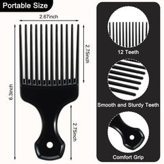 SIMPOR compact hair pick for on-the-go styling