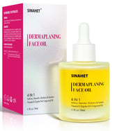 SINAHET Dermaplaning Oil para la cara, barrera suave para un afeitado cómodo.