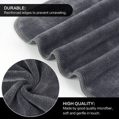 SINLAND facial cloths make makeup removal with water-only routine simple.