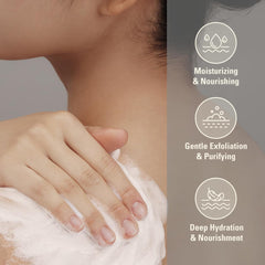 SIOT Rice Jam Mask face application demonstrates hydrating, soothing care for daily use.