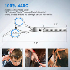 Sirabe hair razor comb for quick texturizing and even comb-throughs