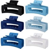 Sisiaipu 3.5-inch claw clip packaging shows six colors for versatile styling.