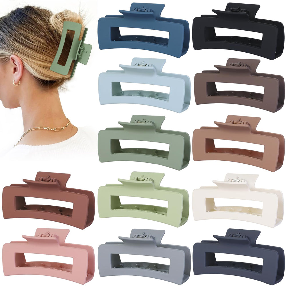 Clip Sisiaipu grande para cabello grueso, sujeción firme.
