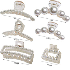 Pinza de perla blanca Sisiaipu, detalle elegante para cualquier ocasión