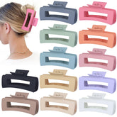 Pinzas jumbo Sisiaipu para cabello grueso con sujeción fuerte.