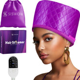SISWOW Hair Steamer Cap deep conditioning with thorough heat coverage.