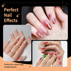 SITELENABY durable-material press-on nails for long-lasting wear and confidence.