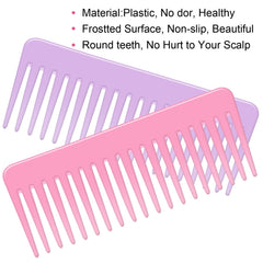 Close-up of SJLCYZS rounded teeth to minimize scalp tugging.