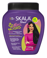 SKALA Mais Lisos bottle pour for easy application and frizz control