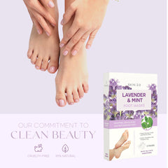 Sensación fresca de menta en Skin 2.0 para pies cansados.