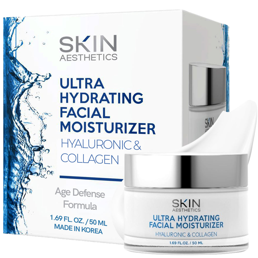 Skin Aesthetics crema hidratante diaria con ácido hialurónico para piel suave