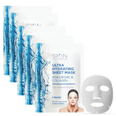 Mascarilla facial hidratante de Skin Aesthetics para piel suave y radiante.