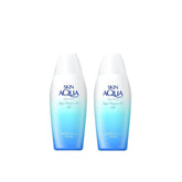 Skin Aqua UV Super Moisture Gel packaging in a two-pack for daily sun protection.