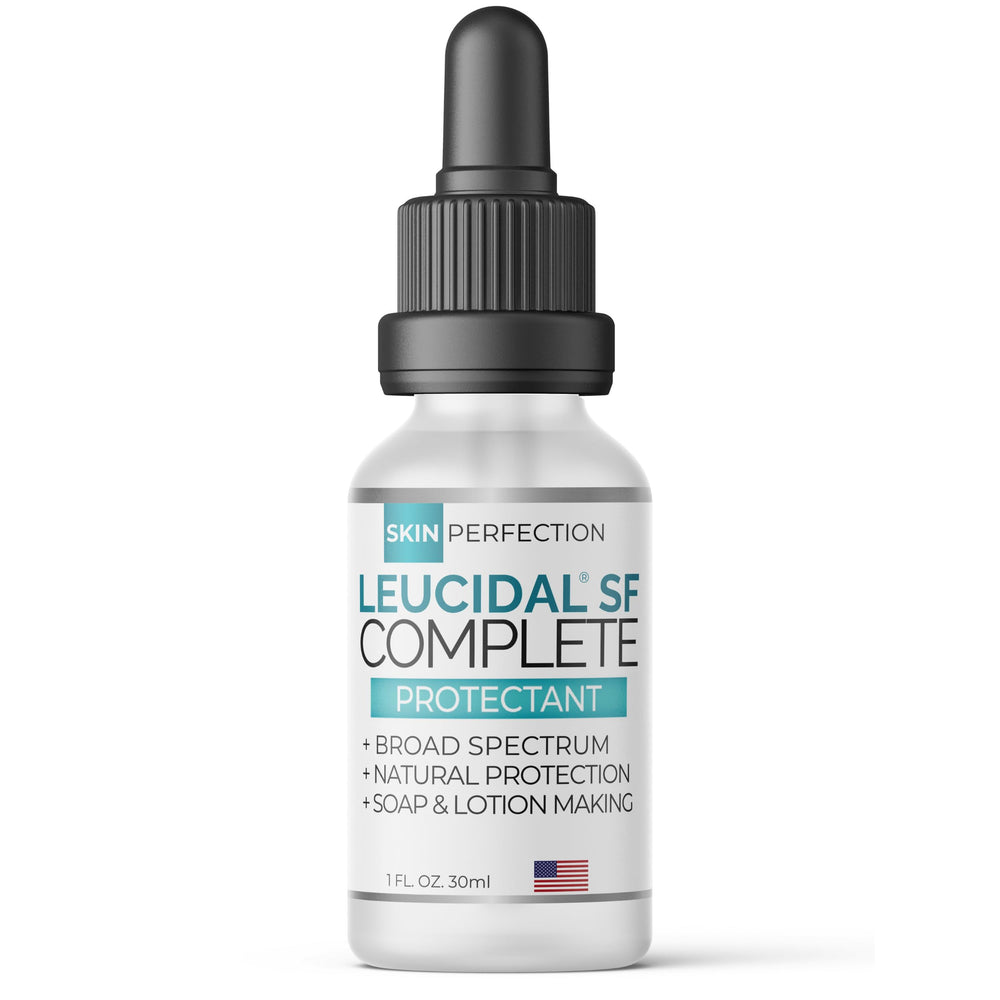 Skin Perfection Leucidal SF Complete en bote, conservante natural para cosméticos caseros.