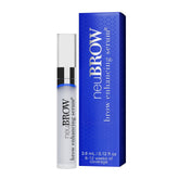 Skin Research Laboratories neuBROW serum bottle highlights a lightweight formula for fuller brows