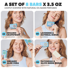 Skin Said Yes Jabón leche cabra coco, hidratación profunda para la piel.