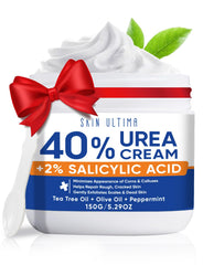 SKIN ULTIMA Crema de Urea 40% para hidratación profunda en pies.