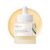 Botella de SKIN1004 con Retinol 0.2% para elasticidad de la piel.