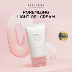 SKIN1004 Madagascar Centella aplicación suave con palmas hidrata y refresca.