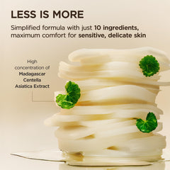 Close-up of SKIN1004 Centella Quick Calming Pad cushion-texture for soft contact.