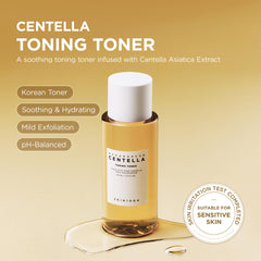 Aplicación en la palma de SKIN1004 Centella Toner para uso rápido
