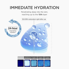 SKIN1004 Matrixyl 10% Boosting Shot application swatch reveals even coverage