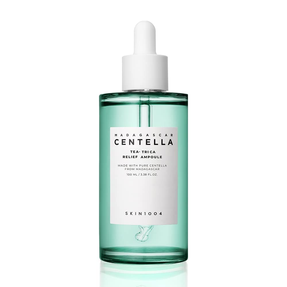 SKIN1004 Tea-Trica Alivio Ampolla en bote, hidratación suave para piel sensible