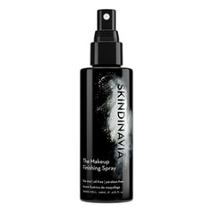 Skindinavia makeup finishing spray 4oz bottle for all-day hold and smudge protection.