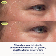 Application scene showing Skinfix Mini for a dewy, moisturized look.
