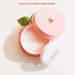 SKINFOOD 1957 Peach Cotton, textura de seda para un acabado ligero y suave.