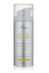 SkinMedica Essential Defense bottle pump for easy daily protection on oily skin
