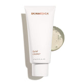 SkinMedica Facial Cleanser 6oz bottle with foaming action for gentle dirt removal.