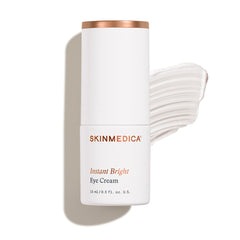 SkinMedica Instant Bright Eye Cream tube front for daily brightening
