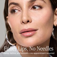 SKINN Lip Amplifying Serum texture appears silky and cushiony for comfortable application.