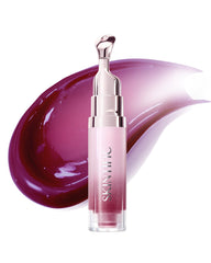 SKINTIFIC sérum labial con bomba, aplicación higiénica y precisa.