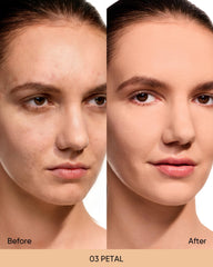 Textura Velvet Matte de SKINTIFIC se aplica sin esfuerzo para un acabado sedoso
