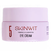 SkinWIT Eye Cream egf-retinol close-up highlights smoother under-eye texture.