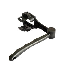 Skull Shaver Back Shaver Handle foldable design for easy travel and storage.