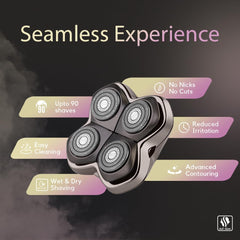 Japanese stainless steel Baron PRO 4 blade for sharp, long-lasting cuts