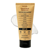 Sky and Sol SPF 30 mineral sunscreen jar front shows reef-safe protection