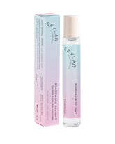 Skylar Boardwalk Delight bottle front shows cotton candy and vanilla notes for everyday wear.