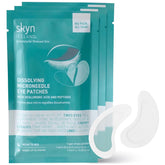 Skyn ICELAND dissolving microneedles under-eye patch for targeted hydration and smoothing.