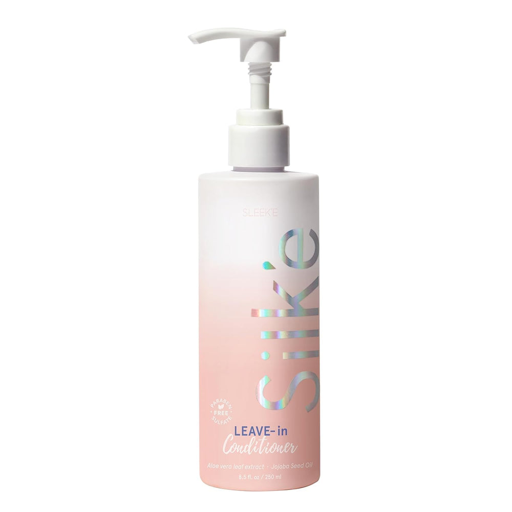 Sleek'e Silk'e Repair: botella de acondicionador con jojoba para cabello suave.