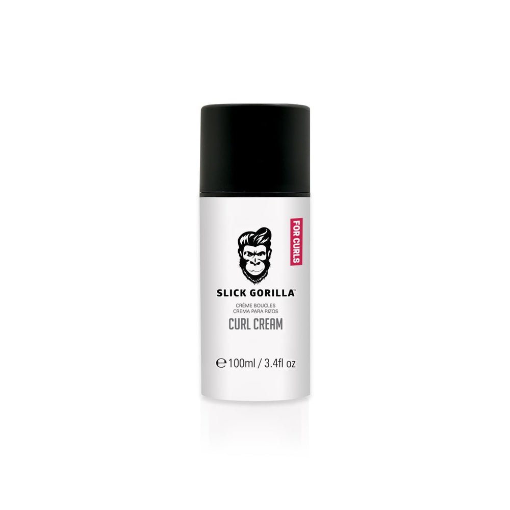 Slick Gorilla Crema Rizos, botella, definición suave y movimiento en rizos sin peso